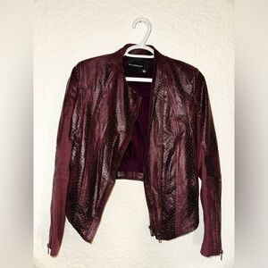 OLIVACEOUS leather jacket women’s S small